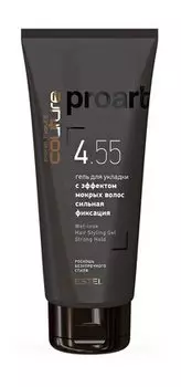 Гель для укладки с эффектом мокрых волос cильной степени фиксации Estel Haute Couture Proart Гель для укладки Эффект мокрых волос Сильная фиксация 4.55