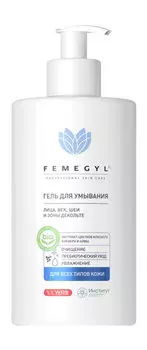 Гель для умывания с экстрактом клевера и айвы Femegyl Гель для умывания Лица, век, шеи и зоны декольте