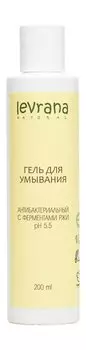 Гель для умывания жирной и проблемной кожи Levrana Гель для умывания Антибактериальный С ферментами ржи pH 5.5