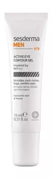 Гель для век c ретинолом и гиалуроновой кислотой Sesderma Men Eye Contour Gel