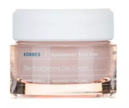 Гель-крем для лица с витамином C и маслом дикой розы Korres Day-Brightening Gel-Cream
