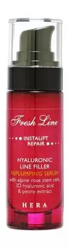 Гиалуроновая сыворотка-филлер для лица Fresh Line Hera Hyaluronic Line Filler Replumping Serum
