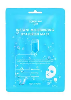 Гиалуроновая тканевая маска для мгновенного увлажнения кожи лица Nollam Lab Instant Moisturizing Hyaluron Mask