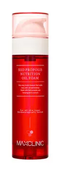 Гидрофильное масло-пенка для умывания с красным прополисом Maxclinic Red Propolis Nutrition Oil Foam