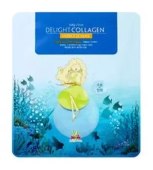 Гидрогелевая маска для лица с коллагеном Sally's Box Delight Collagen Hydrogel Mask