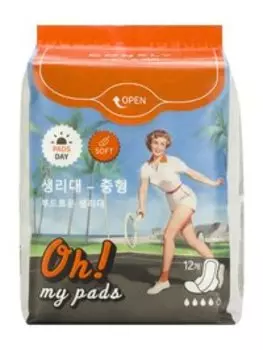 Гигиенические прокладки Consly Oh! My Pads Day
