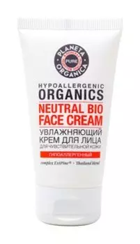 Гипоаллергенный крем для питания кожи лица Planeta Organica Pure Neutral Bio Face Cream