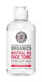 Гипоаллергенный тоник для лица Planeta Organica Pure Bio Face Tonic
