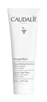 Гликолевая маска-пилинг для сияния кожи лица Caudalie Vinoperfect Glycolic Peel Mask