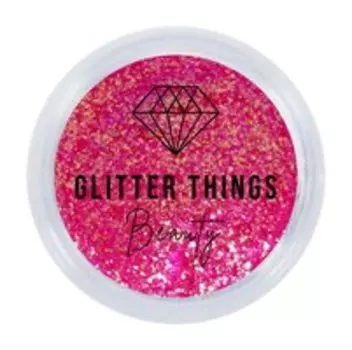 Глиттер-гель для лица, тела и волос Glitter Things Гель-блестки Розовый неон