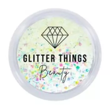 Глиттер-гель для лица, тела и волос Glitter Things Гель-блестки Радостное настроение