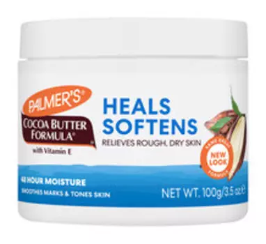 Глубоко увлажняющее твердое масло какао Palmers Cocoa Butter Formula with Vitamin E 24H Moisture