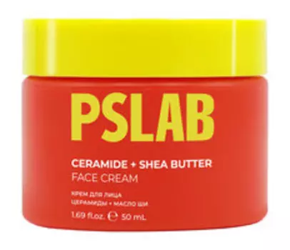 Глубоко увлажняющий крем для лица с церамидами и маслом ши PS Lab Ceramide + Shea Butter Face Cream
