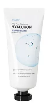 Глубоко увлажняющий крем для рук с гиалуроновой кислотой Lanskin Hyaluron Deep Moist Hand Cream