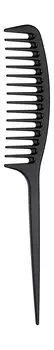 Гребень для волос Janeke Long Tail Comb Black