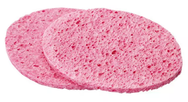 Губка для умывания Гурмандиз Губка целлюлозная для умывания