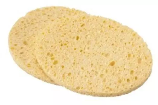 Губка для умывания Гурмандиз Губка целлюлозная для умывания