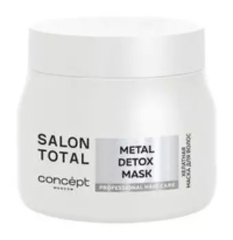 Хелатная маска для волос Concept Salon Total Metal Detoх Mask
