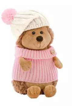 Игрушка Orange Toys Ежинка Колючка в шапке с розовым помпоном