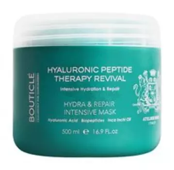 Интенсивная восстанавливающая маска для поврежденных волос Bouticle Hyaluronic Peptide Therapy Revival Hydra and Repair Intensive Mask