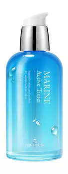 Интенсивно увлажняющий тонер для лица с экстрактами морских водорослей The Skin House Marine Active Toner