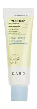 Интенсивный крем для лица с гиалуроновой кислотой и керамидами Dabo Hyal The Cera Intense Cream