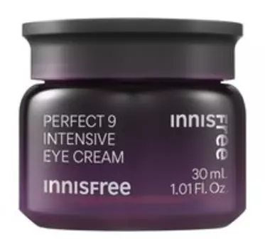 Интенсивный омолаживающий крем для кожи вокруг глаз Innisfree Perfect 9 Intensive Eye Cream