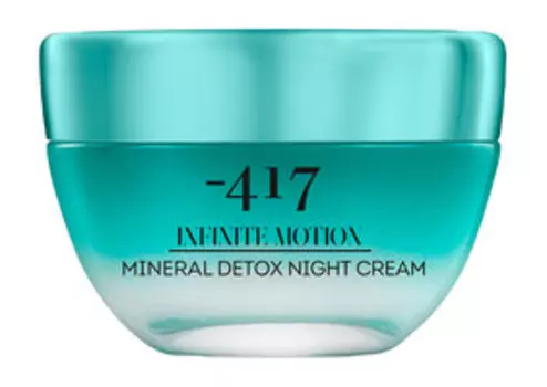Интенсивный увлажняющий ночной крем для лица с детокс-эффектом Minus 417 Infinite Motion Mineral Detox Night Cream