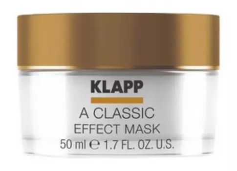Эффект-маска для лица с ретинолом и витамином Е Klapp A Classic Effect Mask