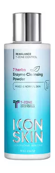 Энзимная пудра для умывания с экстрактами 7 трав Icon Skin Re:Balance 7 Herbs Enzyme Cleansing Powder