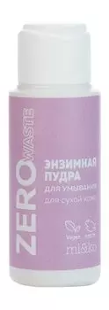 Энзимная пудра для умывания сухой кожи лица Mi&ko Zero Waste Энзимная пудра для сухой кожи