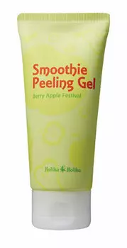 Энзимный пилинг-гель для чувствительной кожи с AHA-кислотами Holika Holika Smoothie Peeling Gel Berry Apple Festival