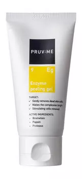 Энзимный пилинг-гель для мягкого очищения лица PRUV:ME Eg 9 Enzyme Peeling Gel