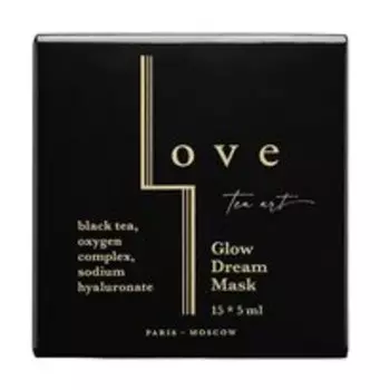 Экспресс-маска для сияния кожи лица в саше Love Tea Art Glow Dream Mask