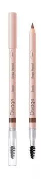 Карандаш для бровей Divage Basic Eyebrow Pencil