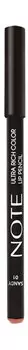 Карандаш для губ насыщенного цвета Note Ultra Rich Color Lip Pencil