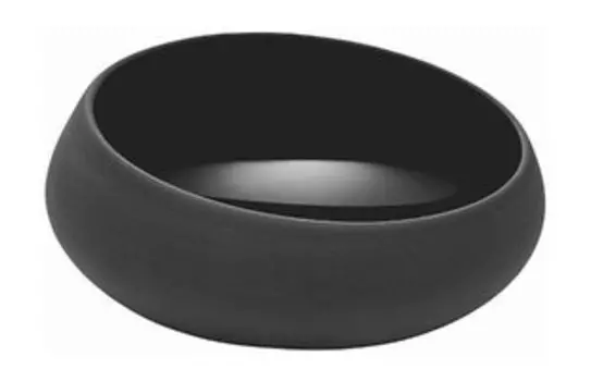 Керамическая чаша 300 мл Degrenne Gourmet Carbone Bahia Noir Carbone Bevelled Casserole