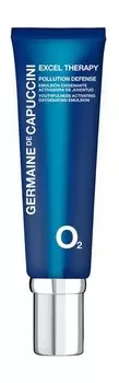 Кислородная восстанавливающая эмульсия для жирной кожи лица Germaine de Capuccini Excel Therapy O2 Pollution Defense Emulsion