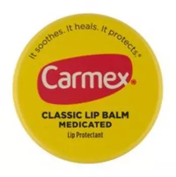 Классический восстанавливающий бальзам для губ в баночке Carmex Medicated Classic Lip Balm Jar