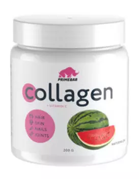 Коллаген со вкусом арбуза Primebar Collagen Watermelon