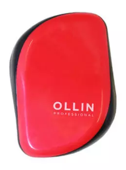 Компактная щетка для легкого расчесывания влажных и спутанных волос Ollin Professional Gentle Combing Brush