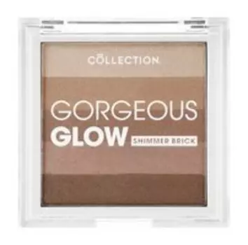 Компактные бронзирующие румяна с эффектом мерцания Collection Gorgeous Glow Shimmer Brick: Bronzing
