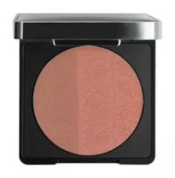 Компактные двухцветные румяна для лица Yllozure Baroque Art Blush