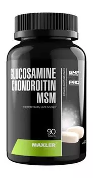 Комплекс для здоровья суставов и связок в таблетках Maxler Glucosamine Chondroitin MSM