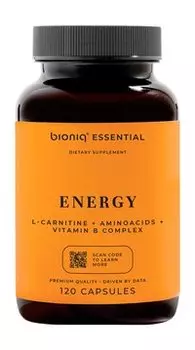Комплекс витаминов и минералов для здорового обмена веществ Bioniq Essential Energy