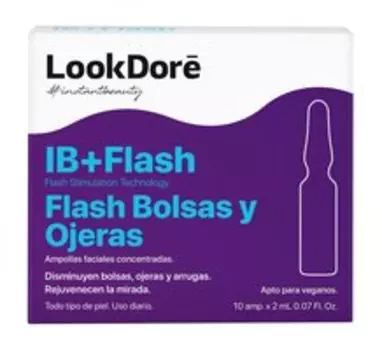 Концентрированная сыворотка для контура век в ампулах LookDore Ib Flash Ampoules Flash Eyes