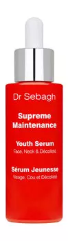 Концентрированная сыворотка для молодости кожи лица, шеи и области декольте Dr Sebagh Supreme Maintenance