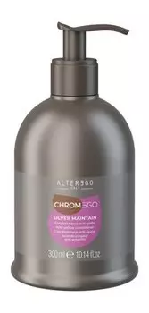 Кондиционер для нейтрализации желтых оттенков волос AlterEgo Italy ChromEgo Silver Maintain Conditioner