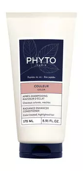Кондиционер для окрашенных и мелированных волос с пептидами риса Phyto Color Radiance Enhancer Conditioner