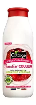 Кондиционер для окрашенных и осветленных волос с растительным кератином и экстрактом вишни Cottage Color Shield Plant-Based Keratin and Organic Cherry Pulp Conditioner